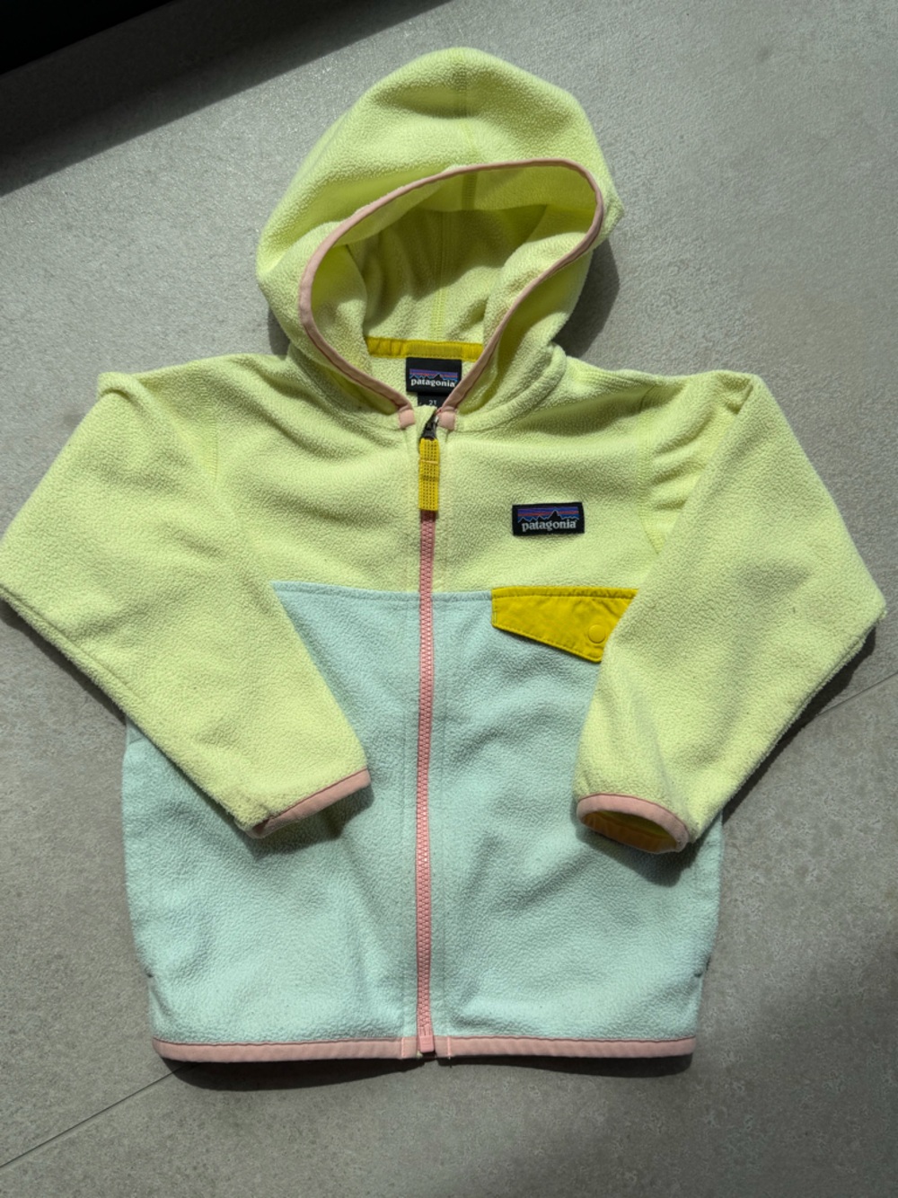 GUC. Patagonia light weight fleece. 2T